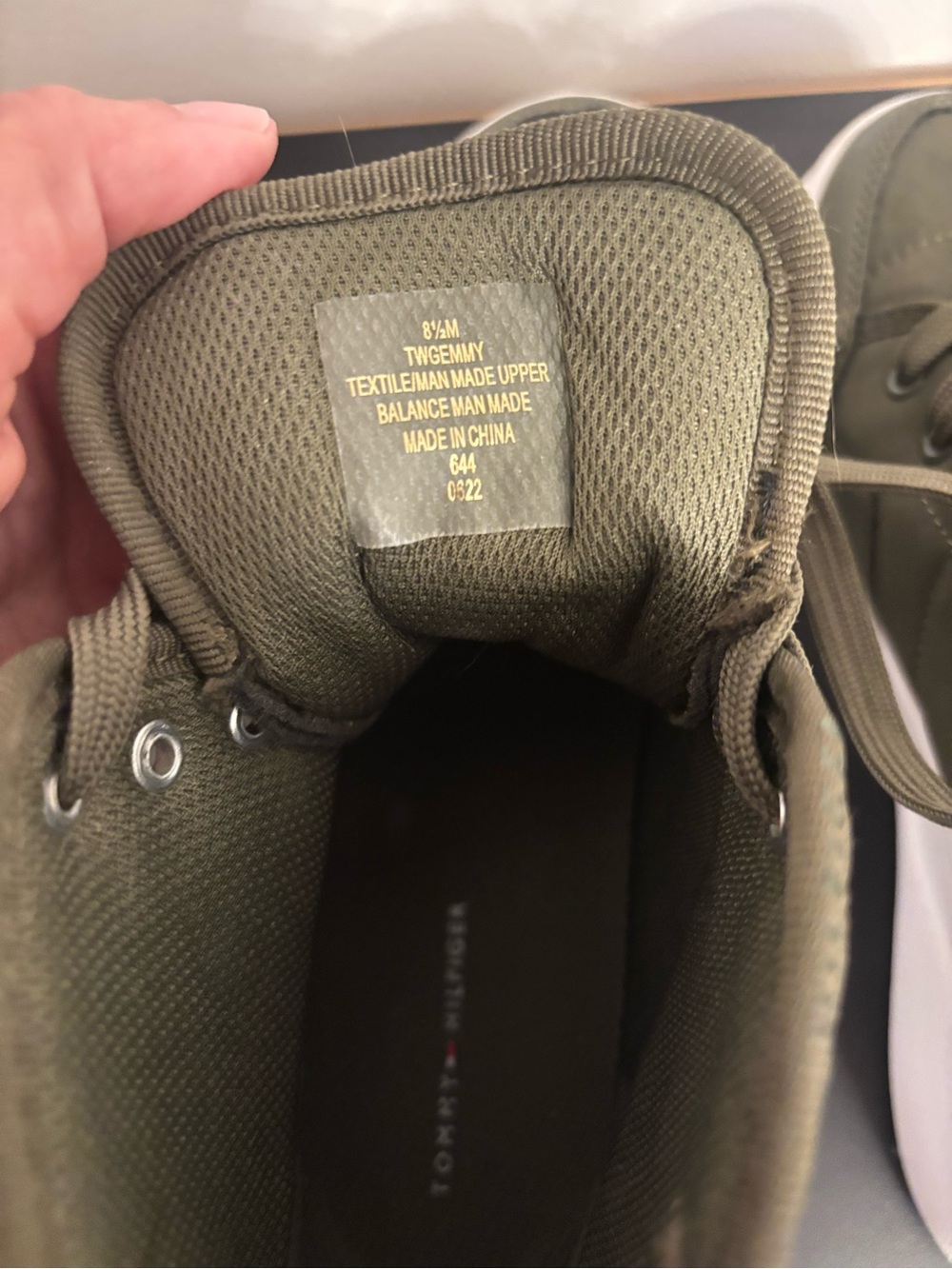 Tommy Hilfiger  Casual Sneakers in Olive- Women - Picture 5 of 5